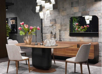 Esszimmer Komplett Set Esstisch Stühle Esszimmer Set Ess Gruppe Holz Tisch 5tlg